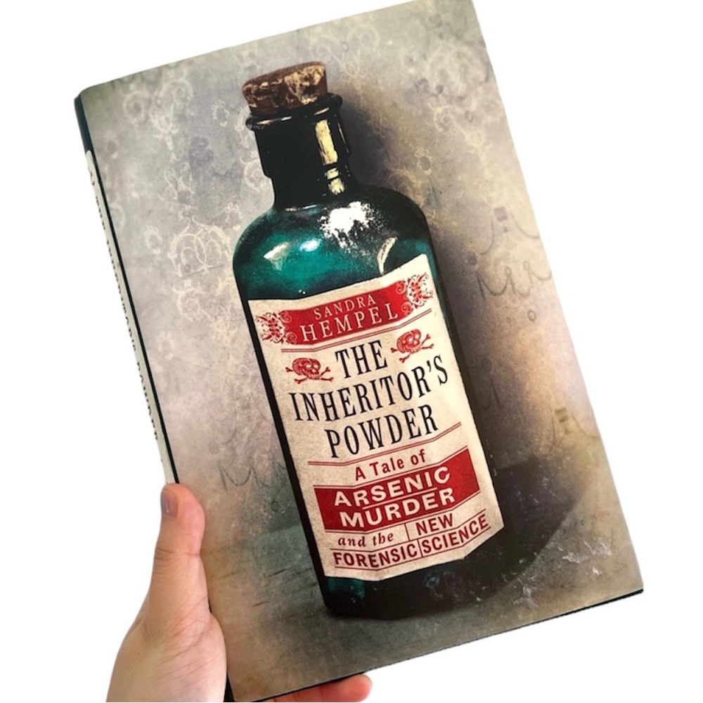 The Inheritor's Powder Arsenic Murder Mystery Hardcover Fiction Book Novel